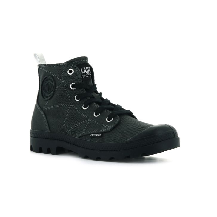 Bottes Palladium Pampa Zip Desertwash Femme Noir | FR NPS275K